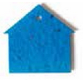 Mini House Style 2 Shape Seed Paper Gift Pack